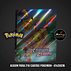 ALBUM PARA 216 CARTAS POKEMON #46 (47x30CM) (A0917)