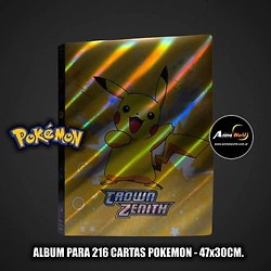 ALBUM PARA 216 CARTAS POKEMON #47 (47x30CM) (A0918)