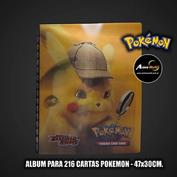 ALBUM PARA 216 CARTAS POKEMON #50 (47x30CM) (A0921)