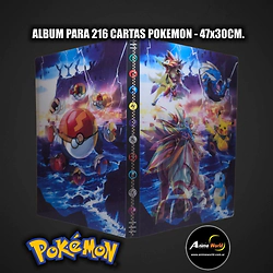 ALBUM PARA 216 CARTAS POKEMON #53 (47x30CM) (A0924)