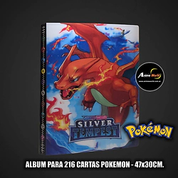 ALBUM PARA 216 CARTAS POKEMON #55 (47x30CM) (A0926)