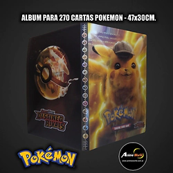 ALBUM PARA 270 CARTAS POKEMON #57 (47x30CM) (A0928)