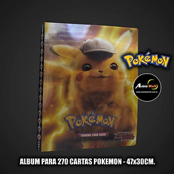 ALBUM PARA 270 CARTAS POKEMON #57 (47x30CM) (A0928)