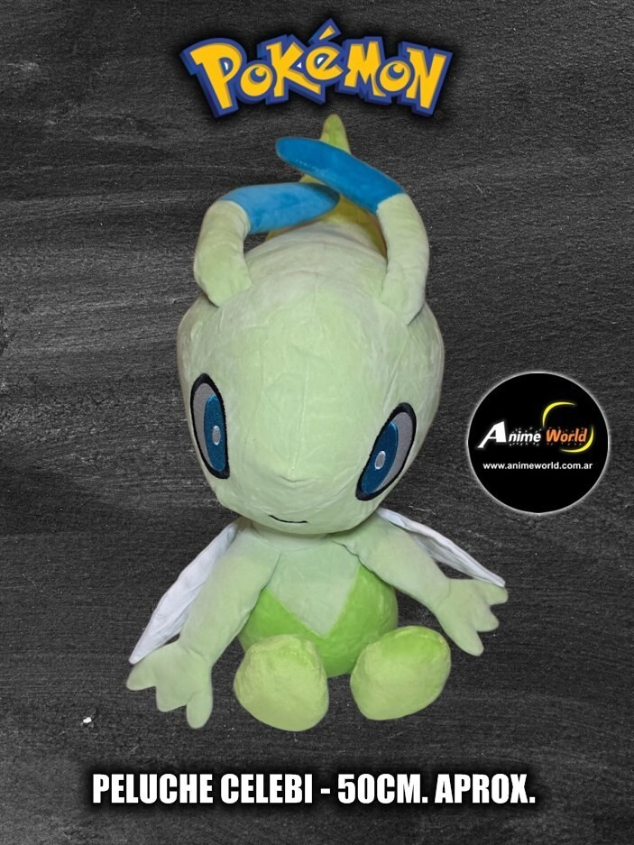 PELUCHE POKEMON GRANDE - CELEBI (50CM APROX) (P2242)