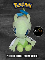 PELUCHE POKEMON GRANDE - CELEBI (50CM APROX) (P2242)
