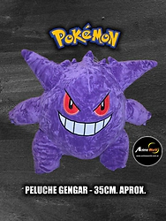 PELUCHE POKEMON GRANDE - GENGAR #2 0510003 (35CM APROX) (P2245)