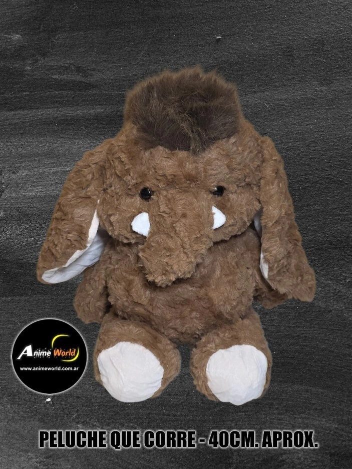 PELUCHE QUE CORRE MAMUT MEDIANO #1 (40CM APROX) (P2252)