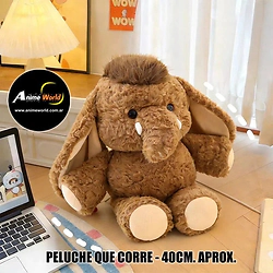 PELUCHE QUE CORRE MAMUT MEDIANO #1 (40CM APROX) (P2252)