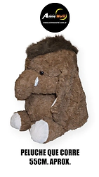 PELUCHE QUE CORRE MAMUT GRANDE #1 (55CM APROX) (P2258)