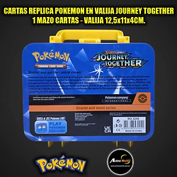 CARTAS POKEMON EN VALIJA JOURNEY TOGETHER 3245 KP-01008 (1 MAZO CARTAS) (VALIJA 12,5x11x4CM) (A0933)