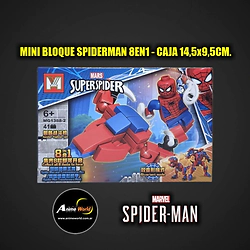 MINI BLOQUE MG1388-2 SPIDERMAN 8EN1 (L1316)