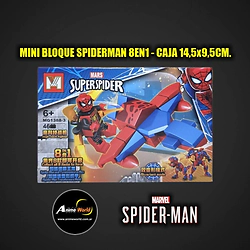 MINI BLOQUE MG1388-3 SPIDERMAN 8EN1 (L1317)