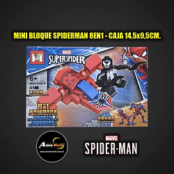MINI BLOQUE MG1388-5 SPIDERMAN 8EN1 (L1319)