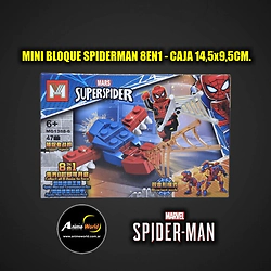 MINI BLOQUE MG1388-6 SPIDERMAN 8EN1 (L1320)
