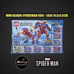MINI BLOQUE MG1388-7 SPIDERMAN 8EN1 (L1321)