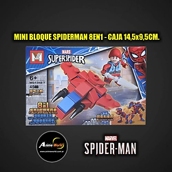 MINI BLOQUE MG1388-7 SPIDERMAN 8EN1 (L1321)
