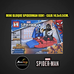 MINI BLOQUE MG1388-8 SPIDERMAN 8EN1 (L1322)