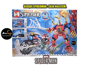 BLOQUE GENERICO MG1231 SPIDERMAN (553PCS) (44x32CM) (L1335)