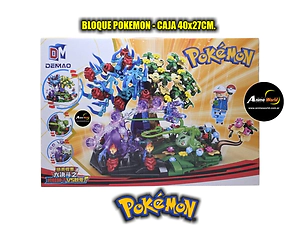 BLOQUE GENERICO DM5124 POKEMON (445PCS) (40x27CM) (L1337)