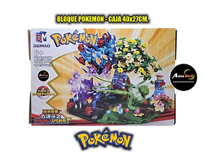 BLOQUE GENERICO DM5124 POKEMON (445PCS) (40x27CM) (L1337)