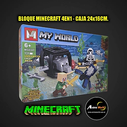 BLOQUE GENERICO + MG832C MINECRAFT 4EN1 (24x16CM) (L1344)
