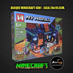 BLOQUE GENERICO MG1352B MINECRAFT 4EN1 (28x19,5CM) (L1350)