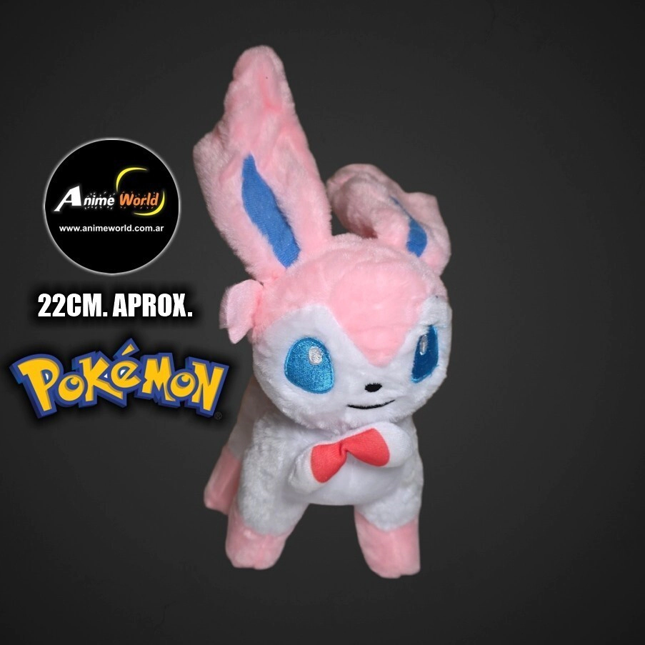PELUCHE POKEMON - SYLVEON (22CM APROX) (P2269)