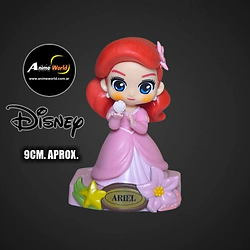 DISNEY PRINCESAS CON BASE #2 ARIEL (9CM APROX) (F1106)