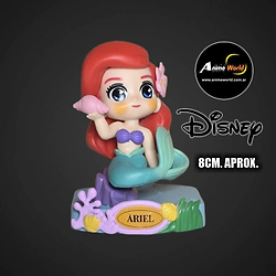 DISNEY PRINCESAS CON BASE #7 ARIEL (8CM APROX) (F1111)