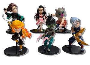 DEMON SLAYER - SET2 FIGURA #3 (14CM APROX) (F1116)
