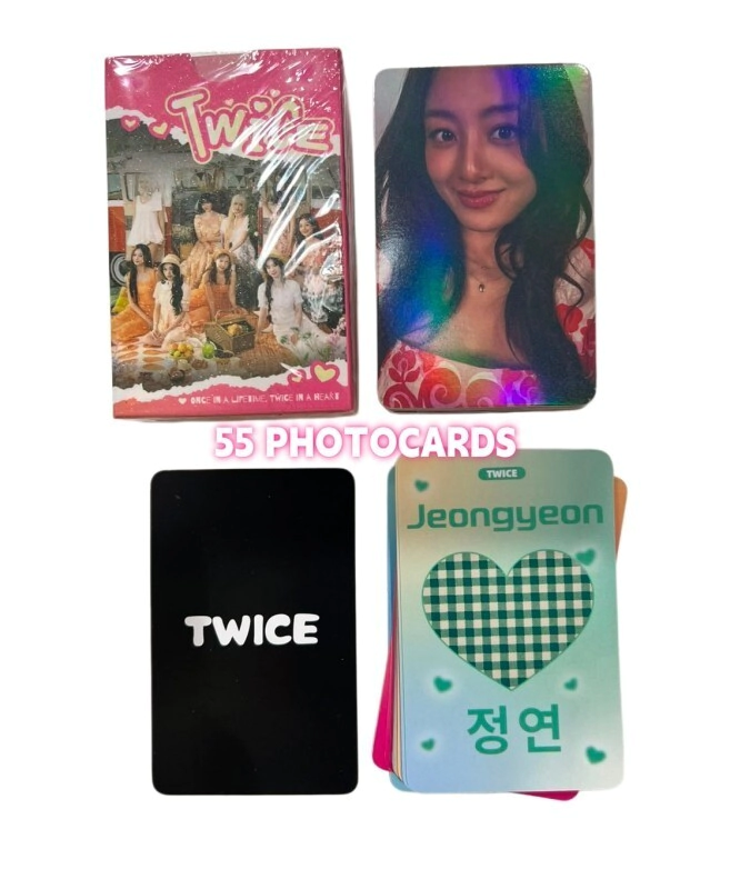 PHOTOCARDS TWICE LOVELY 55 CARTAS NS-KP-009 (A0940)