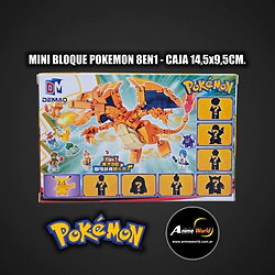 MINI BLOQUE DM5110-1 POKEMON 8EN1 (L1244)