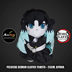 PELUCHE DEMON SLAYER - TOKITO CON CINTURON (25CM APROX) (P2274)