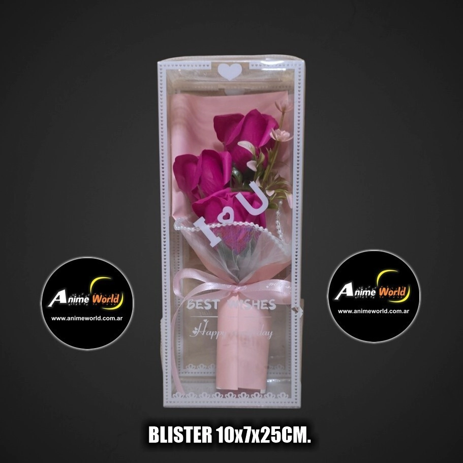 FLORES ARTIFICIALES #1 (BLISTER 10x7x25CM) 2390  (A0943)
