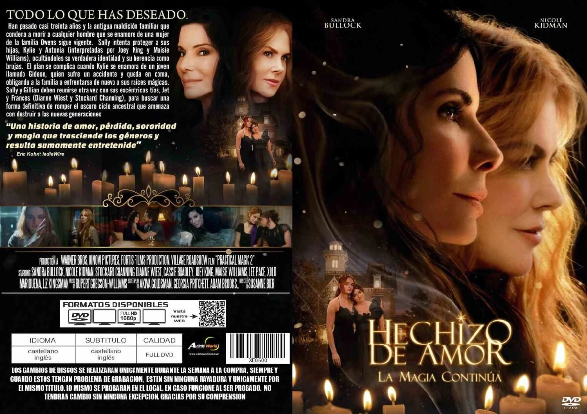 CINE + EN SOBRE HECHIZO DE AMOR - LA MAGIA CONTINUA (XE0500)