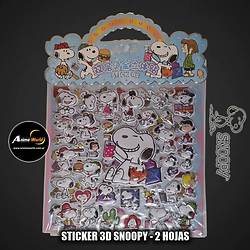 STICKER 3D SNOOPY NS-TZ-SNB 492121 (A0950)