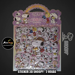 STICKER 3D SNOOPY NS-TZ-SNB 492121 (A0950)