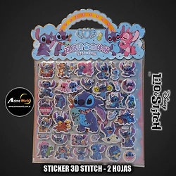 STICKER 3D STITCH NS-TZ-STI 492121 (A0951)
