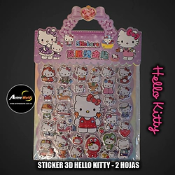 STICKER 3D HELLO KITTY NS-TZ-KIT 5884 (A0953)