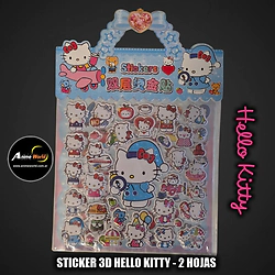 STICKER 3D HELLO KITTY NS-TZ-KIT 5884 (A0953)