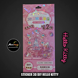 STICKER 3D DIY HELLO KITTY NS-3DDDL-KU 0069 (A0954)