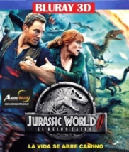 BLURAY - 3D - JURASSIC WORLD 2 - EL REINO CAIDO (90658)