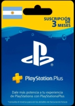 DIGITAL PS4 - PLAYSTATION PLUS 3 MESES ARGENTINA PS PLUS ESSENTIAL