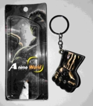 LLAVERO -+ HULK DE METAL DORADO-PLATEADO (A0080)