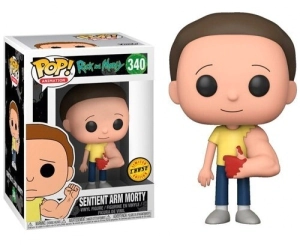 FUNKO POP CHASE LIMITED EDITION - RICK AND MORTY - MORTY SENTIENT ARM (340)
