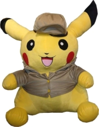 PELUCHE POKEMON GIGANTE - PIKACHU DETECTIVE (60CM APROX)