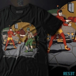 RESET REMERAS - CHAPULIN Y CHAVO (TALLA S) (013)