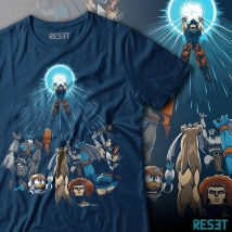 RESET REMERAS - GENKIDAMA (TALLA S) (019)