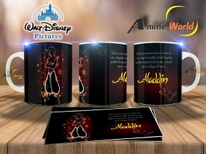 TAZAS (POLIMERO) DISNEY CON FRASE PERSONALIZABLE (24 MODELOS)