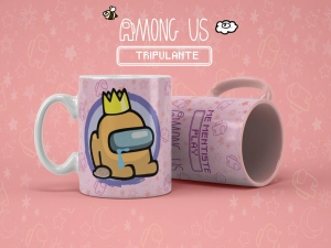 TAZAS (POLIMERO) AMONG US VOL 1 (16 MODELOS)